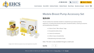 Medela - Breast Pump Accessory Set