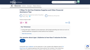 MyT1DTeam - Glucose Monitors
