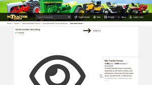 John Deere - X734 Lawn and Garden Tractor
