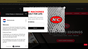 NC - Carpet Binding Machines & Tools