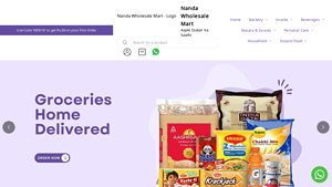 Nanda Wholesale Mart - Bakery, Snacks & Beverages