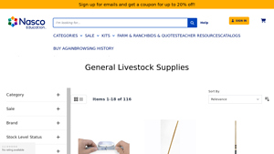 Nasco Education - Essential Livestock Supplies