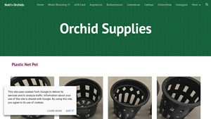 Natts Orchids - Round Plastic Net Pots