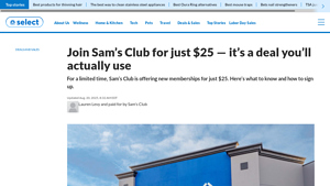 Sam's Club - Membership Deal