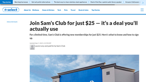 Sam's Club - Membership Deal