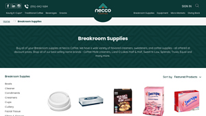 Necco Coffee - Breakroom Supplies