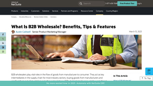 NetSuite - B2B Wholesale Solutions