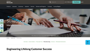 NetSuite - SuiteSuccess for Manufacturing