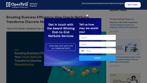 OpenTeq Group - Oracle NetSuite