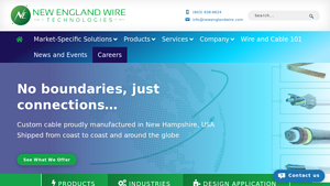New England Wire Technologies - Custom Cables & Services