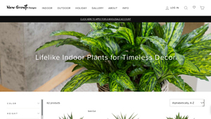 New Growth Designs - Wholesale Artificial Indoor Plants