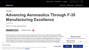 Northrop Grumman - F-35 Center Fuselages