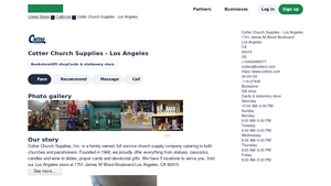 Cotter Church Supplies - Church Essentials