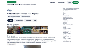Cotter Church Supplies - Church Supplies