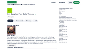 Pet Supplies Plus Belle Vernon - Natural Pet Products
