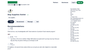 Nextdoor - Dog Supplies Outlet