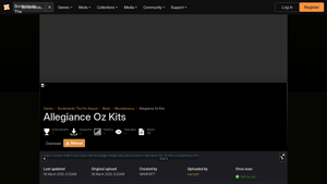Nexus Mods - Allegiance Oz Kits