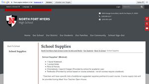 Lee Schools - Essential School Supplies