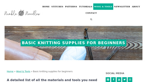 Nimble Needles - Knitting Essentials