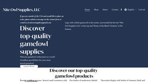Nite Owl Supplies - Gamefowl Essentials