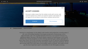 Norsk Petroleum - Oil and Gas Exports
