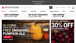 Northern Brewer - Free Smashing Pumpkin Beer Kit