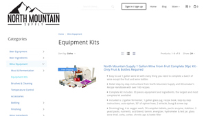 North Mountain Supply - 1 Gallon Wine From Fruit Complete Kit