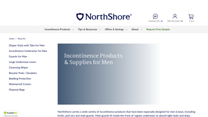 NorthShore - Incontinence Products for Men