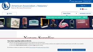 Notary Public - Locking Zipper Bag