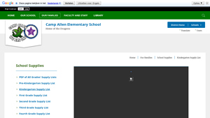 NPSK12 - Comprehensive School Supply Lists