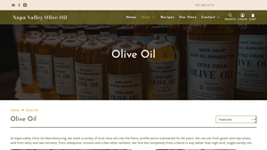 Napa Valley Olive Oil - Premium Blends