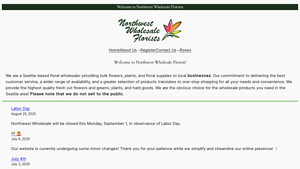 NW Wholesale Florists - Bulk Flowers & Supplies
