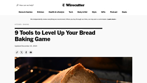 NY Times - Bread Baking Tools