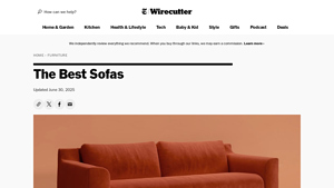 NY Times - Favorite Sofas Guide