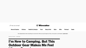 NY Times - Outdoor Essentials