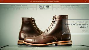 Oak Street Bootmakers - Cap-Toe Trench Boot