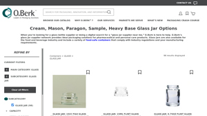 O.Berk - Glass Jars for Diverse Industries