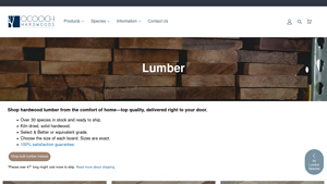 Ocooch Hardwoods - Premium Hardwood Lumber
