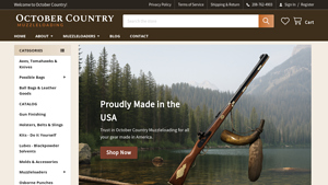 October Country - Muzzleloading Supplies