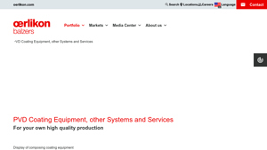 Oerlikon - PVD Coating Solutions