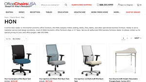 HON - Convergence Mid-Back Task Chair