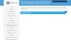 OICA - EPA Emissions Rule 2025
