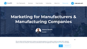 OneIMS - Comprehensive Marketing Solutions for Manufacturers