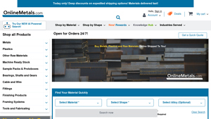 OnlineMetals - Metal & Raw Materials