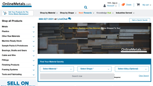Online Metals - Buy Metal Online