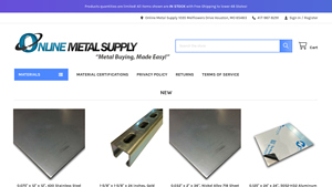 Online Metal Supply - 0.075 x 12 x 12 430 Stainless Steel Sheet
