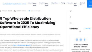 Onro - Wholesale Distribution Software Overview
