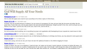 OpenBible - Spiritual Resources
