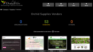 OrchidWire - Global Orchid Supplies Index