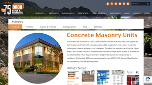 ORCO - Sustainable Concrete Masonry Units